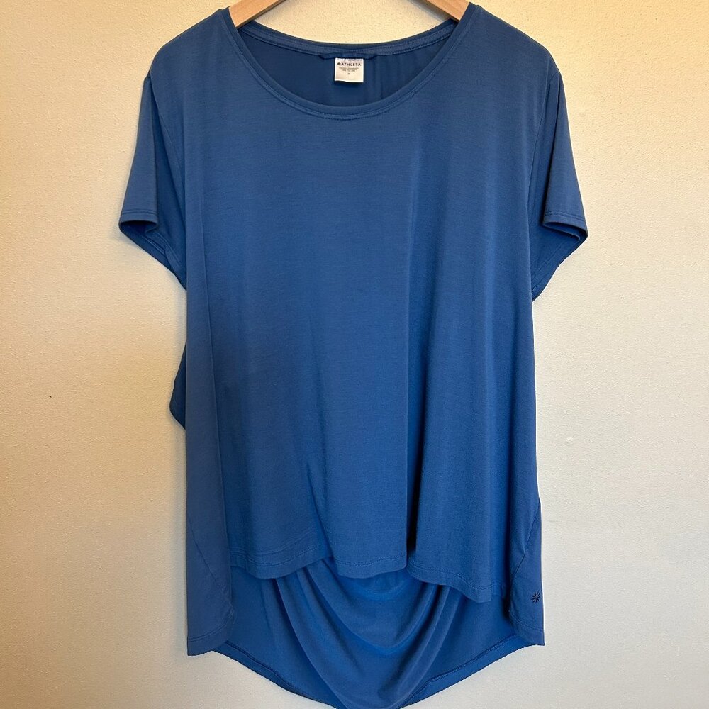 Athleta Women’s Sleeveless Blue Workout Tank Top Size 3X